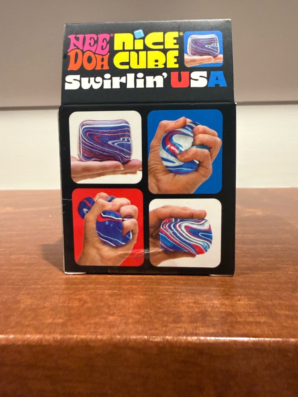 Nice Cube Swirlin' USA Super Solid Squish - Red, White & Blue 🇺🇸 - Picture 4 of 4